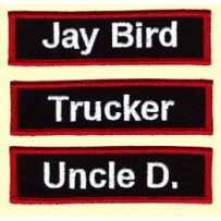 3" CUSTOM NAME / OFFICER TAGS - as low as $2 each
