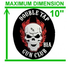 Custom Back Patch - up to 10" (as low as $17.50)