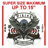 Custom Back Patch - Super Size Maximum 15" ( as low as $25.00)