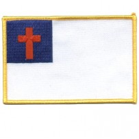 $12 REORDER- CUSTOM Christian Flag patch