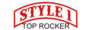 custom rocker patch